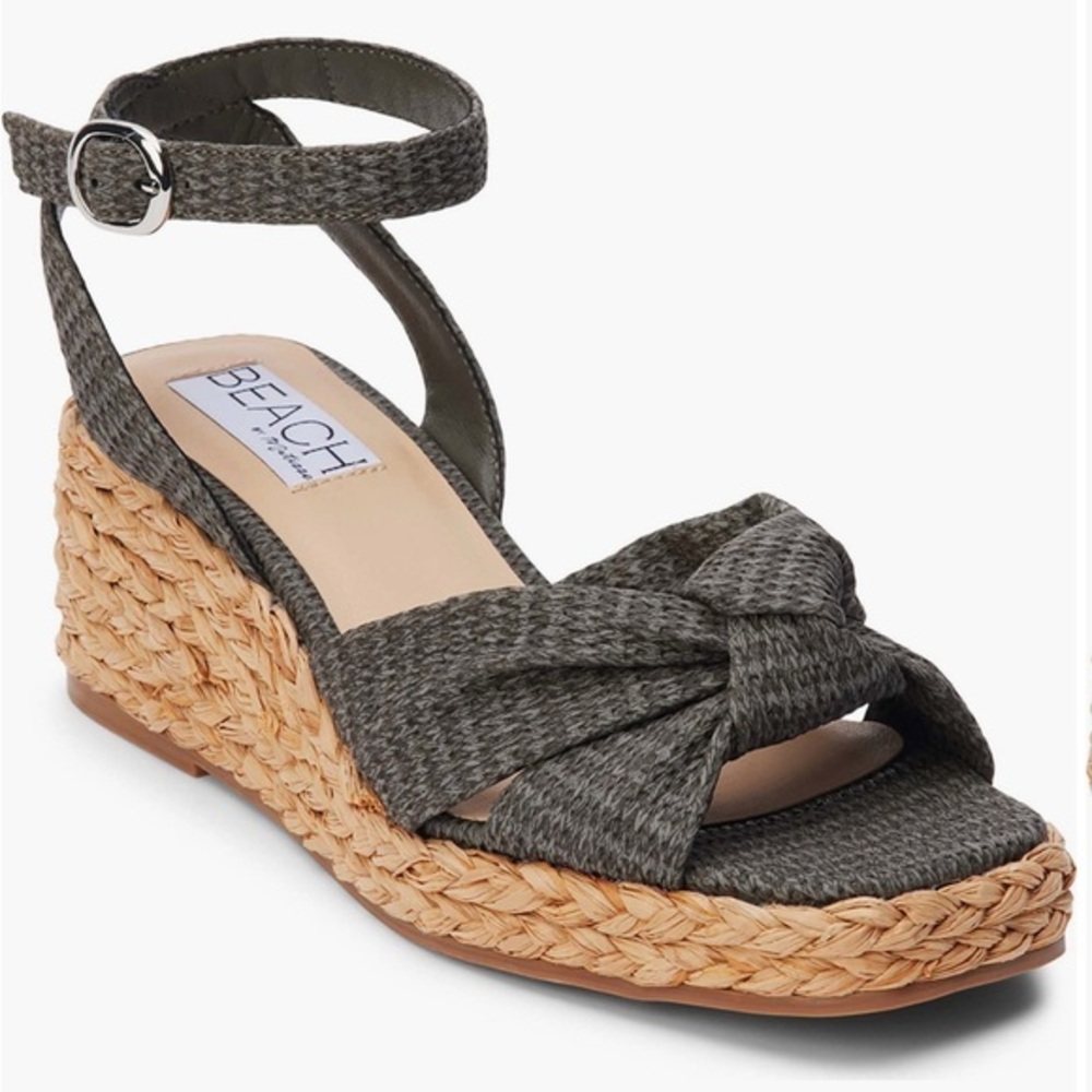 NEW…BEACH by Matisse Ibiza Ankle Strap Wedge Sandals
